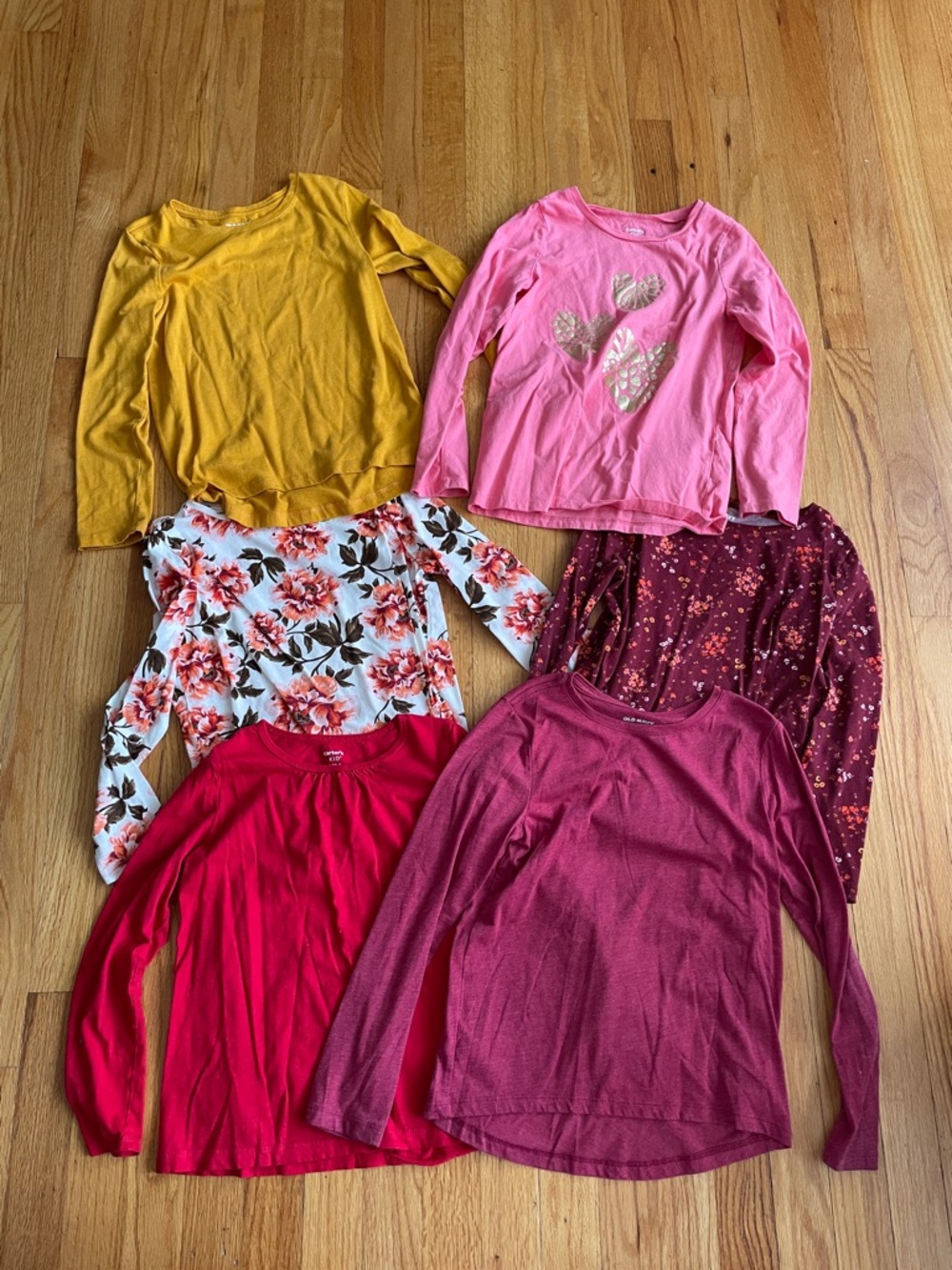 Girls Long Sleeve Tee Bundle